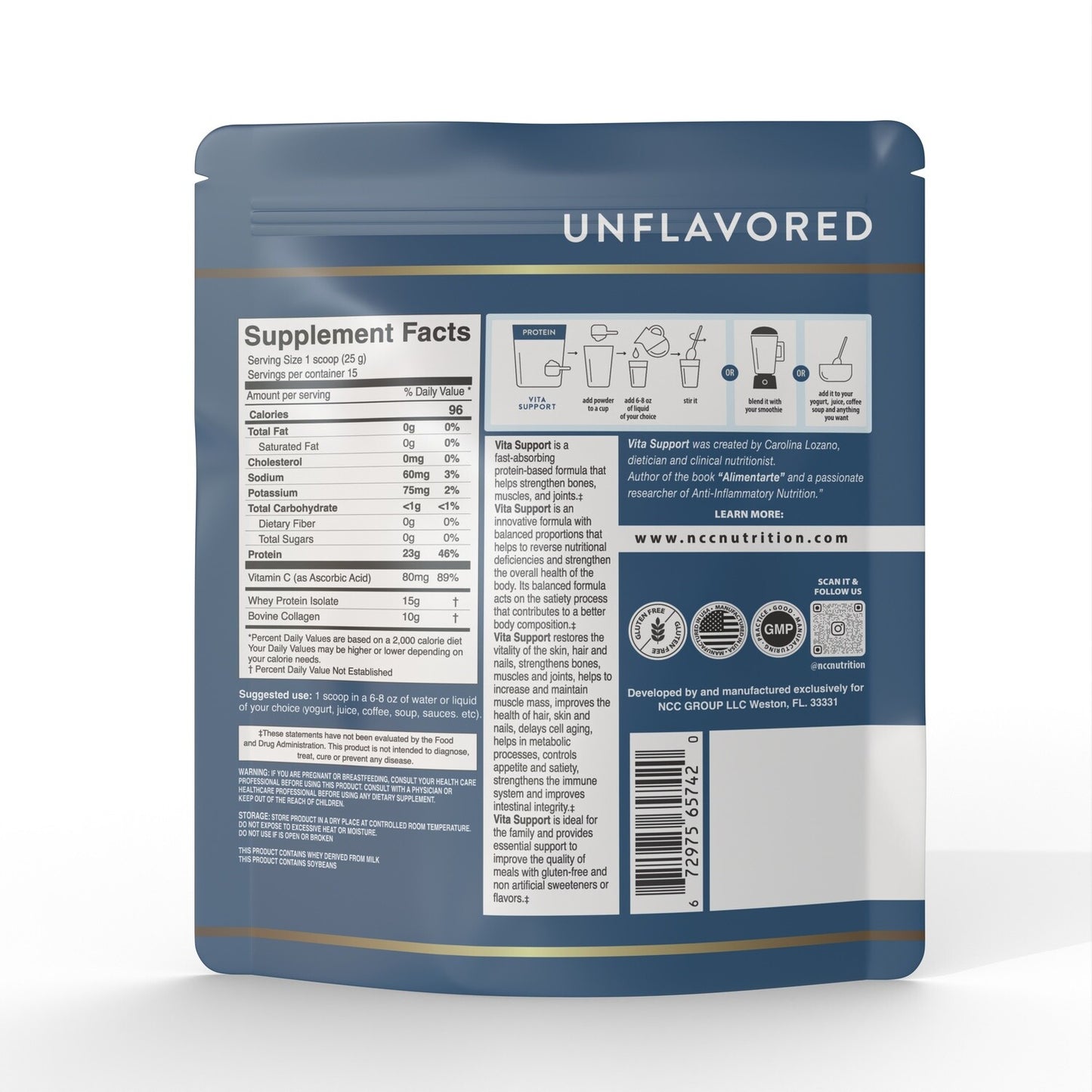 VITA Support Sin Sabor.