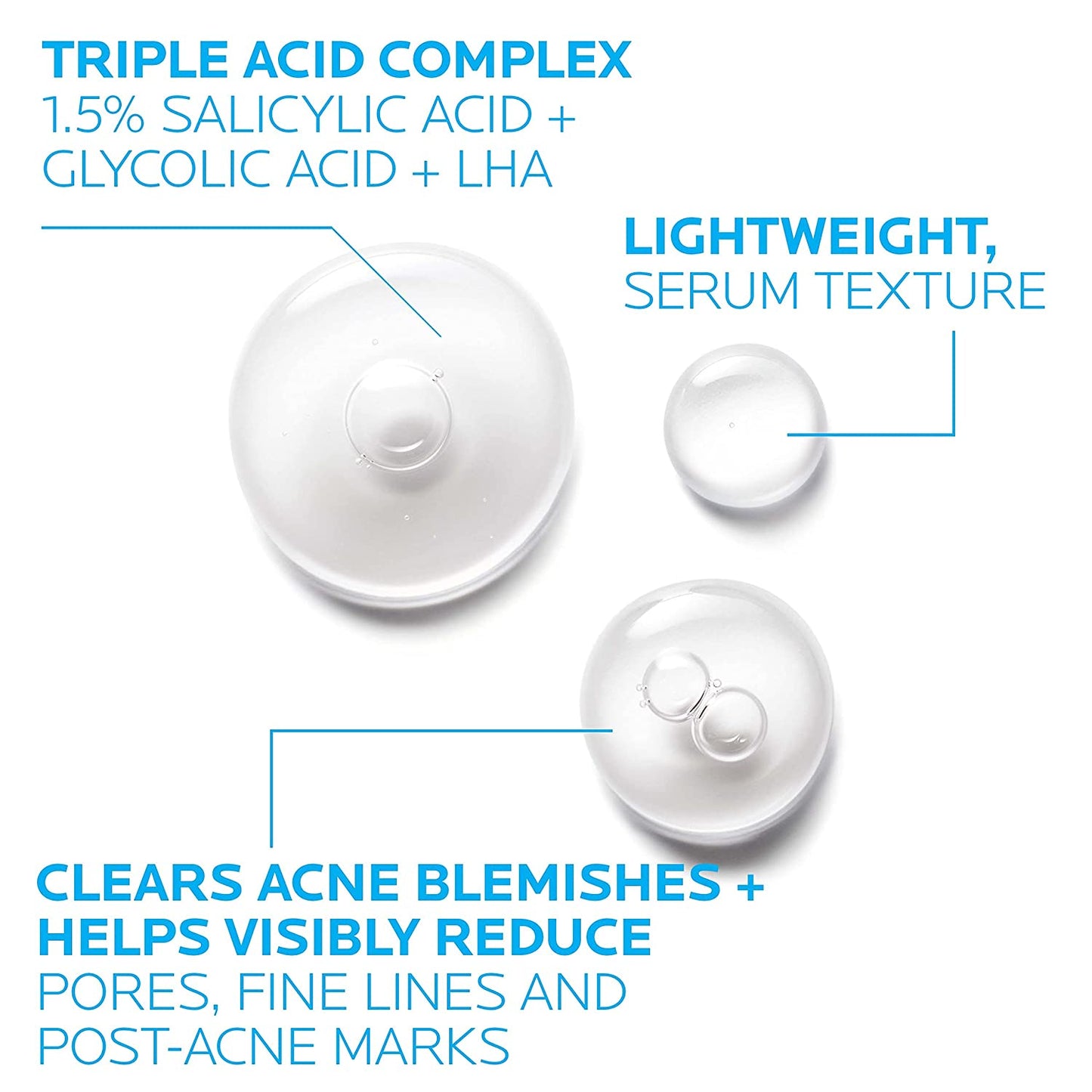 Effaclar Serum. Salicylic Acid. La Roche Posay