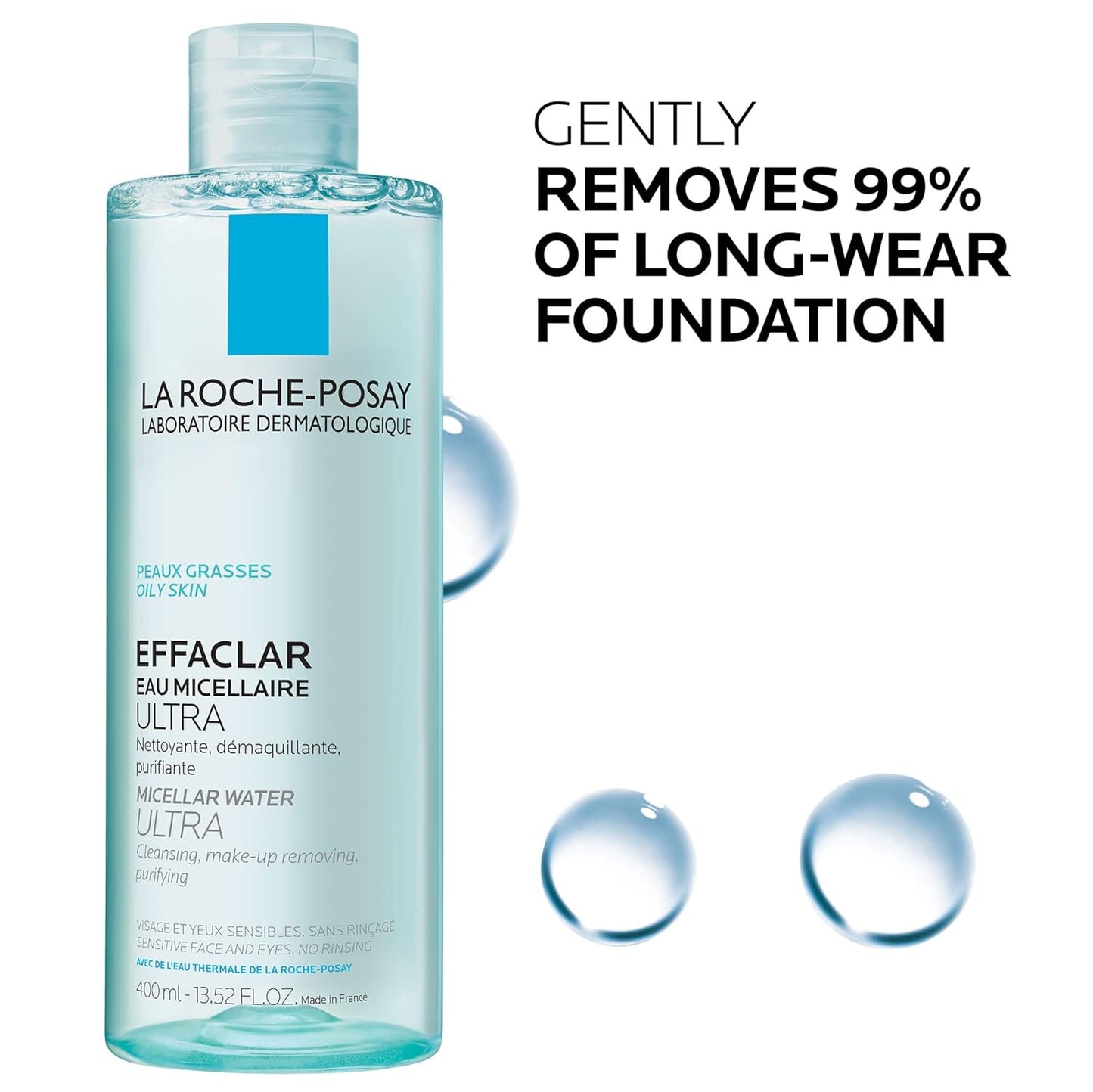 Effaclar Micellar Cleansing Water Toner for Oily Skin La Roche- Posay