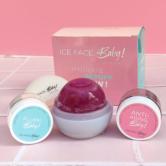 Anti-Aging Kit! – Hibiscus & Collagen Blends for Face Icing