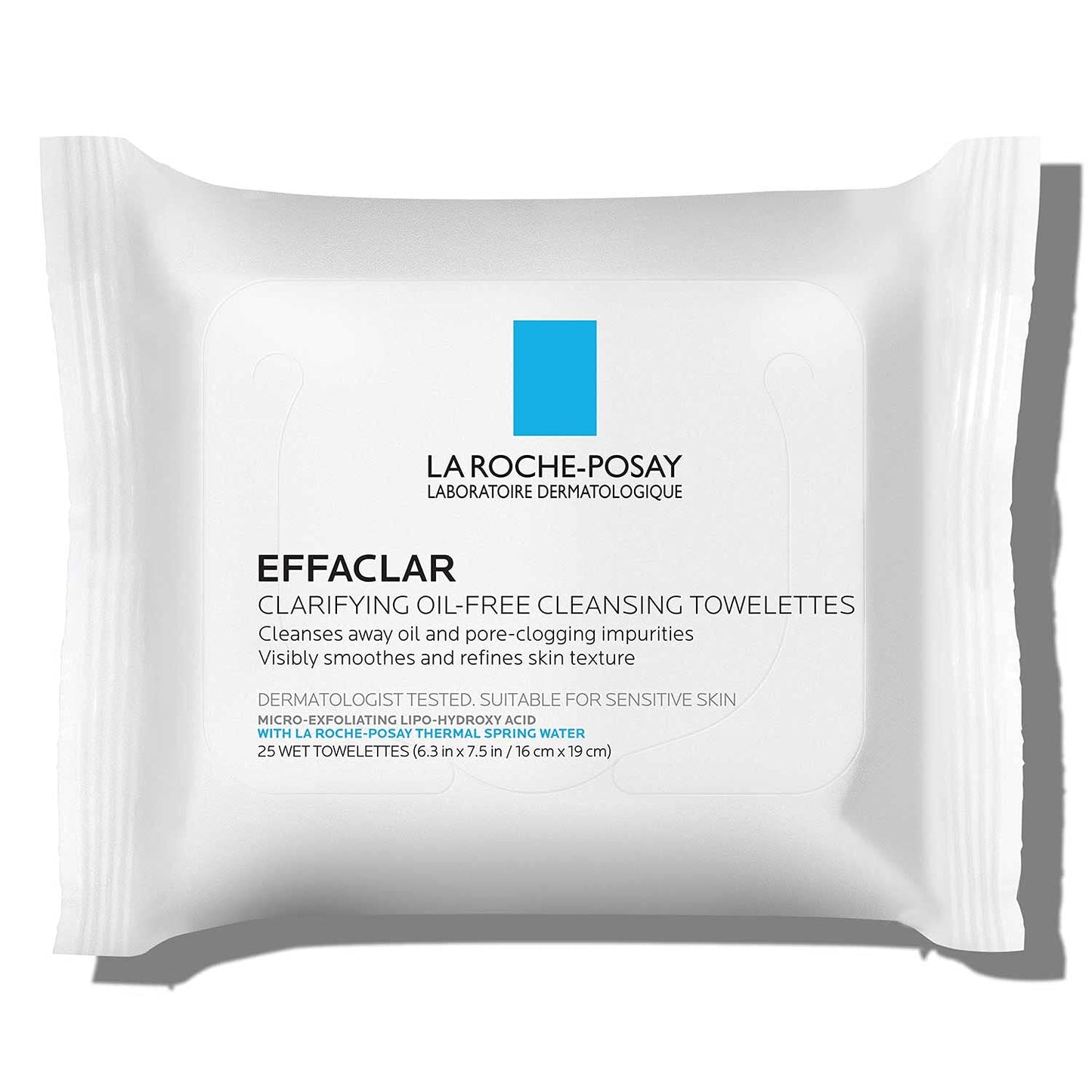 La Roche-Posay Effaclar Oil-Free Cleansing Face Wipes